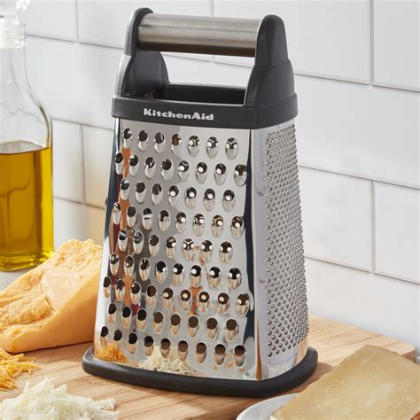 kitchenaid stainless steel box grater black handle dishwasher safe|kitchenaid box grater target.